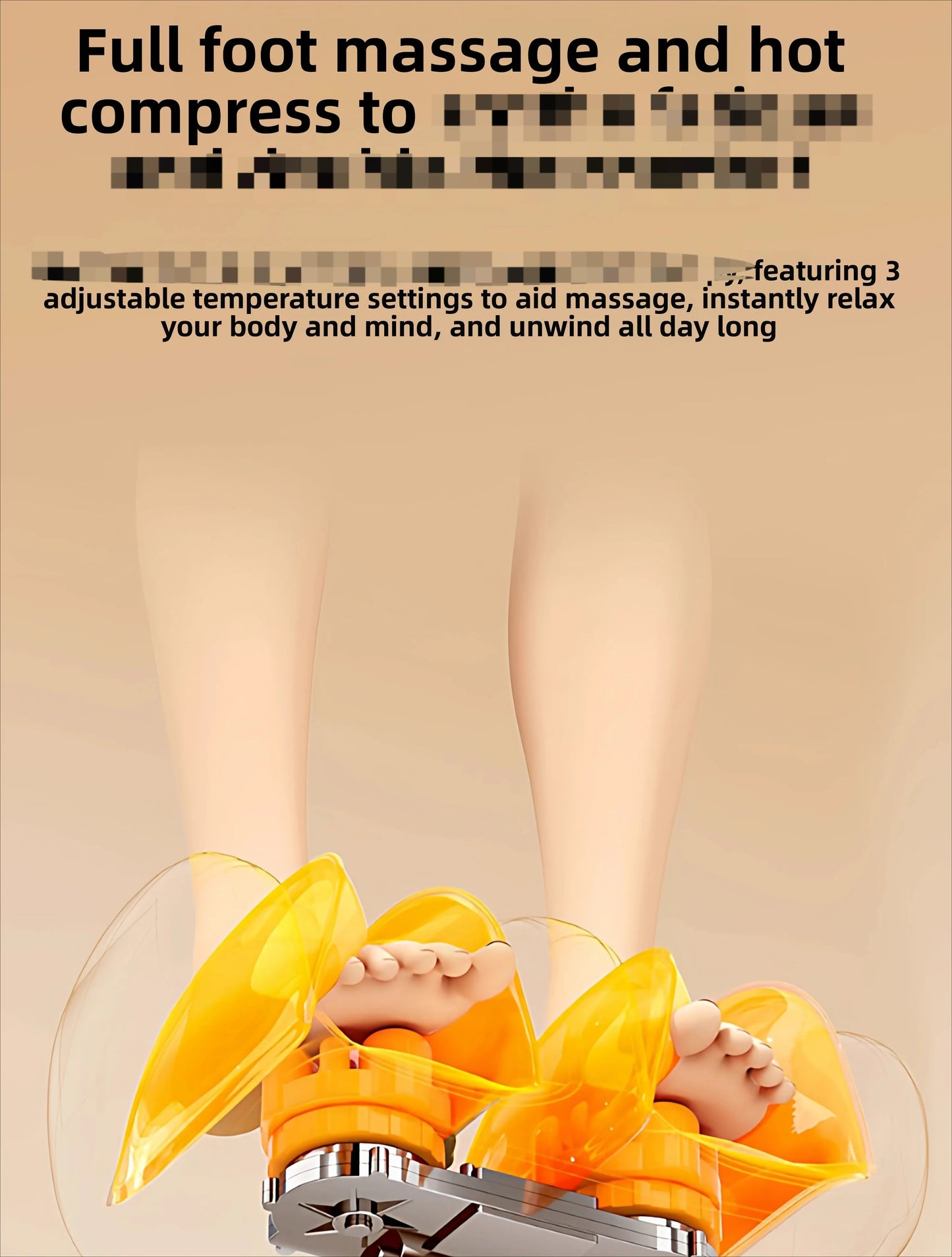 Air Pressure Leg Massager Foot Massage Multi-functional Widened Kneading Squeeze Deep Relaxation Calf With Remote Control