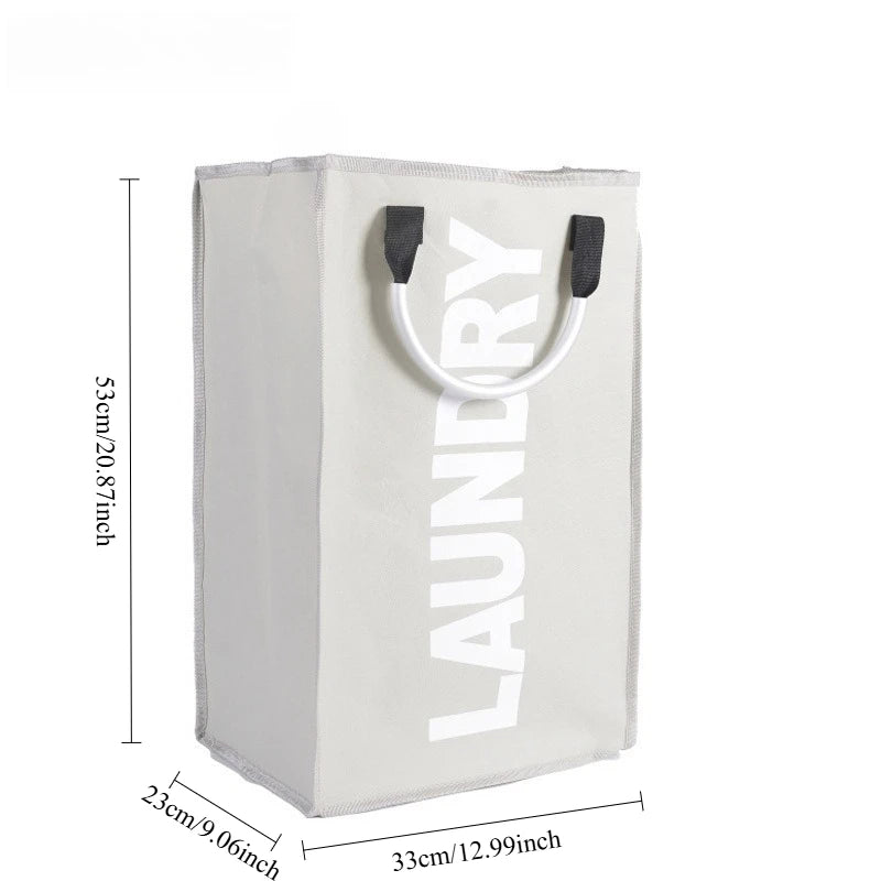 Oxford Cloth Foldable Laundry Hamper with Handles for Dirty Clothes Storage and Organization