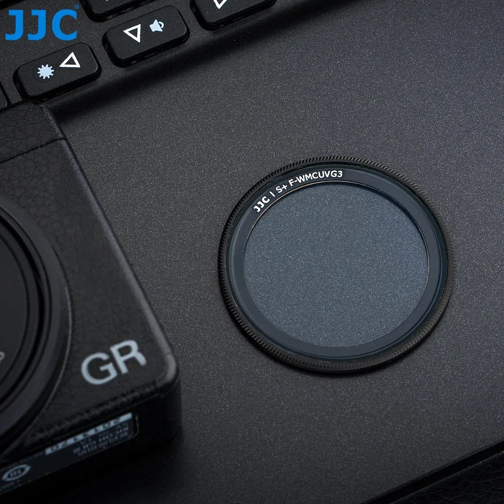 JJC Ultra Slim Multi-Coated UV Filter For Ricoh GR IV HDF GRIV GR4 Monochrome GR IIIx HDF GR III HDF GR II GR3x GR3 GR2 Camera