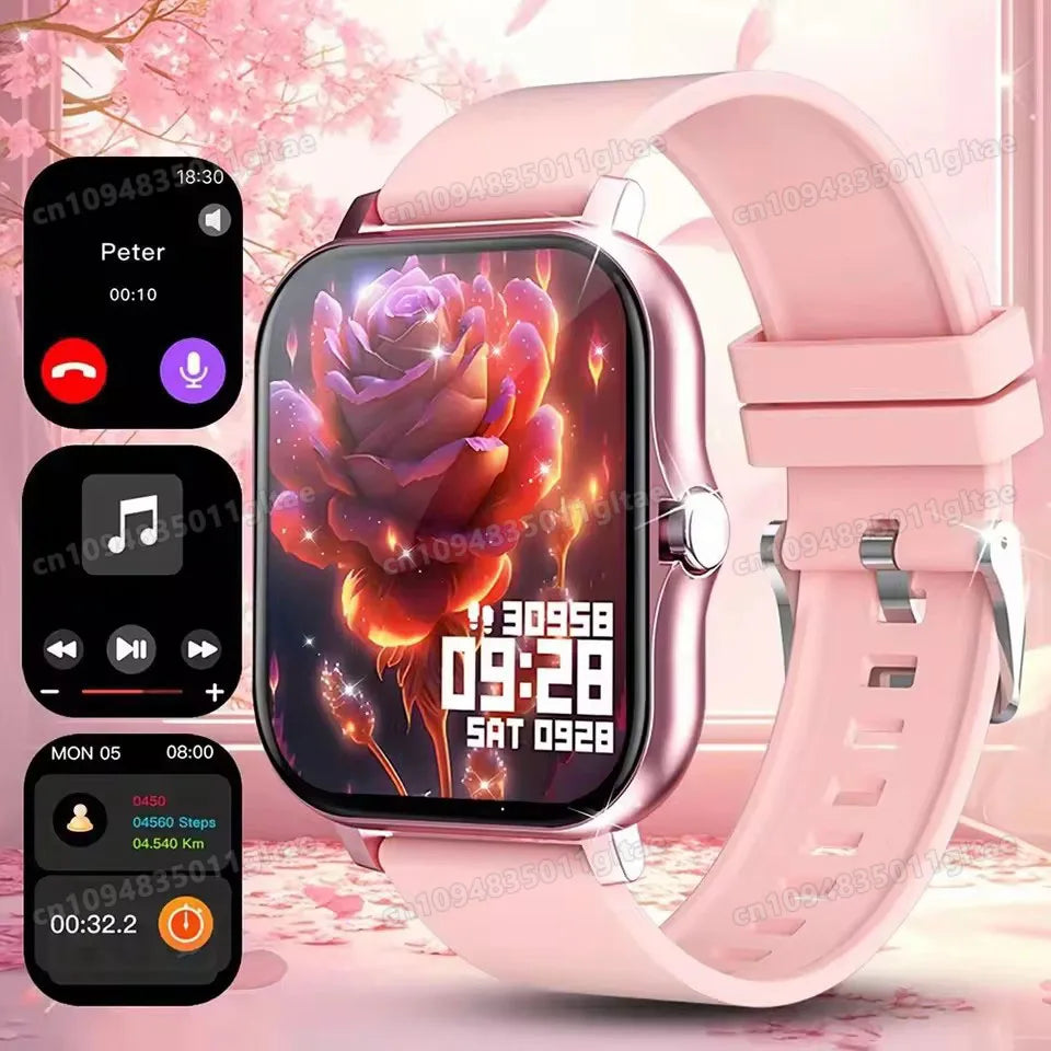 New Smartwatch BT Call Health&Sleep Monitoring 1.80''HD Screen Kids Smart Watch Waterproof Fashoin Sports Bracelet For Women Men