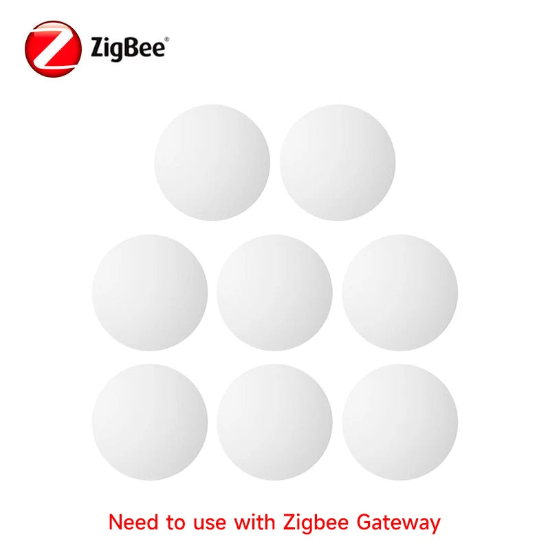 Tuya ZigBee Smart Button Scene Switch Wireless Remote One Key Controller Multi-scene Linkage Switch Google Alexa Voice Assistant