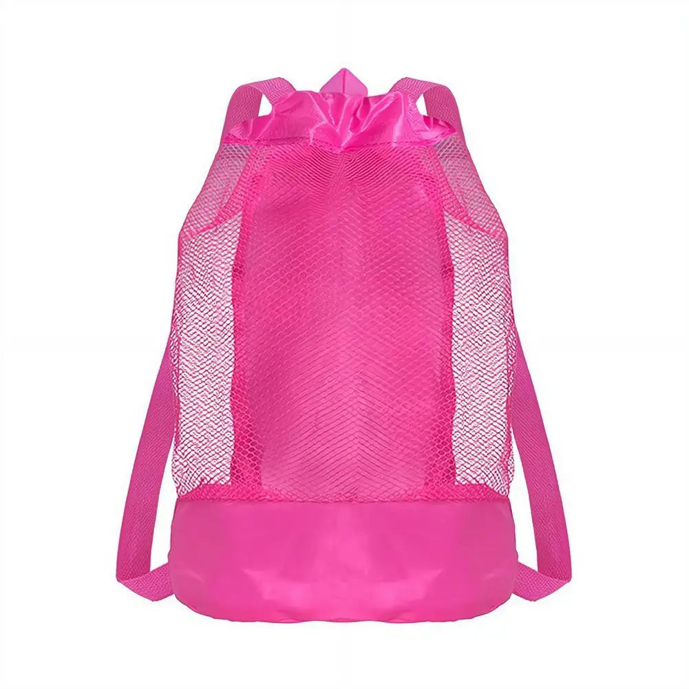 Beach Toy Organizer Backpack Lightweight Travel Bag for Sand Play Gear, Outdoor Adventures ﻿