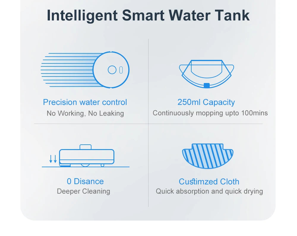 ABIR K30 Robot Vacuum Cleaner, Auto-Empty Station, Laser Lidar, 6500PA Suction,Multi-Floor Maping, Smart Home Wet Dry Appliance
