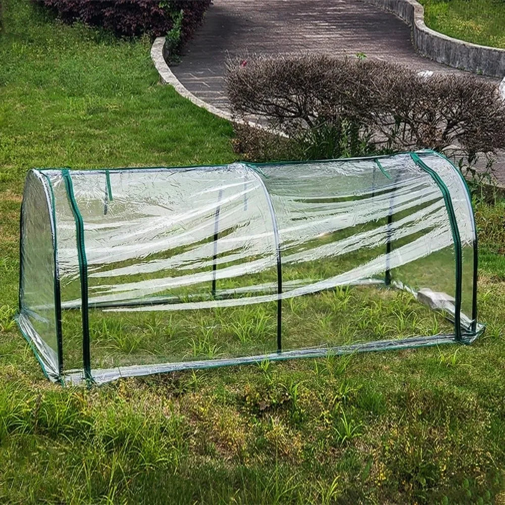 Transparent Mini Plant Greenhouse Plastic Waterproof Insulation Cover Bird-proof Efficient Protect Plant Grow Tent Backyard