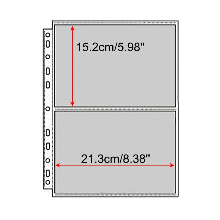 A4 Binder Photocards Holder Kpop Photo Card Page 2/3/4/9/10 Pocket Sleeves PVC Free Photo Album Refills 4x6 10x15 Pocket Sleeves