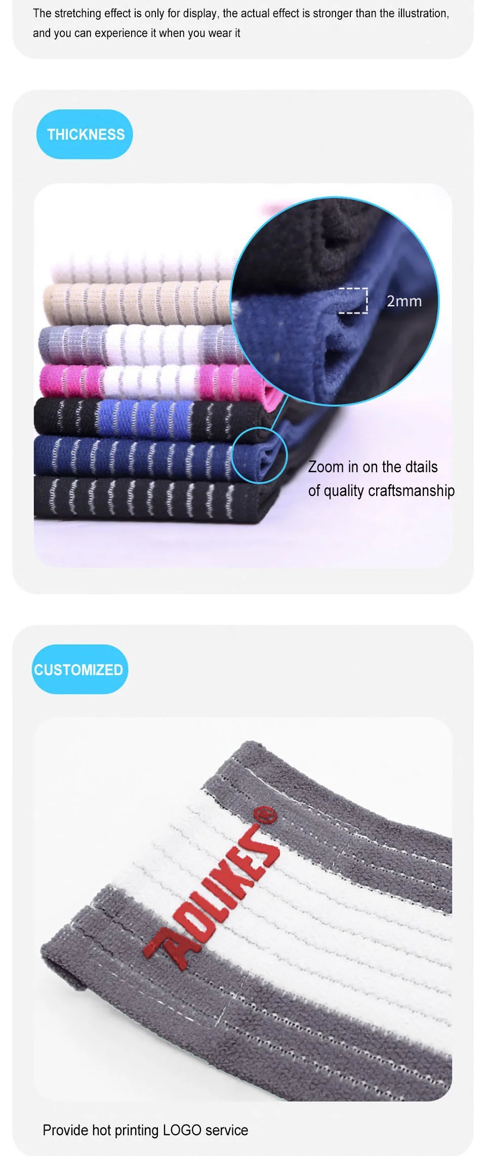 AOLIKES Professional Sports Strain Wraps Bandages Elastic Ankle Support Pad Protection Ankle Bandage Guard Gym Protection