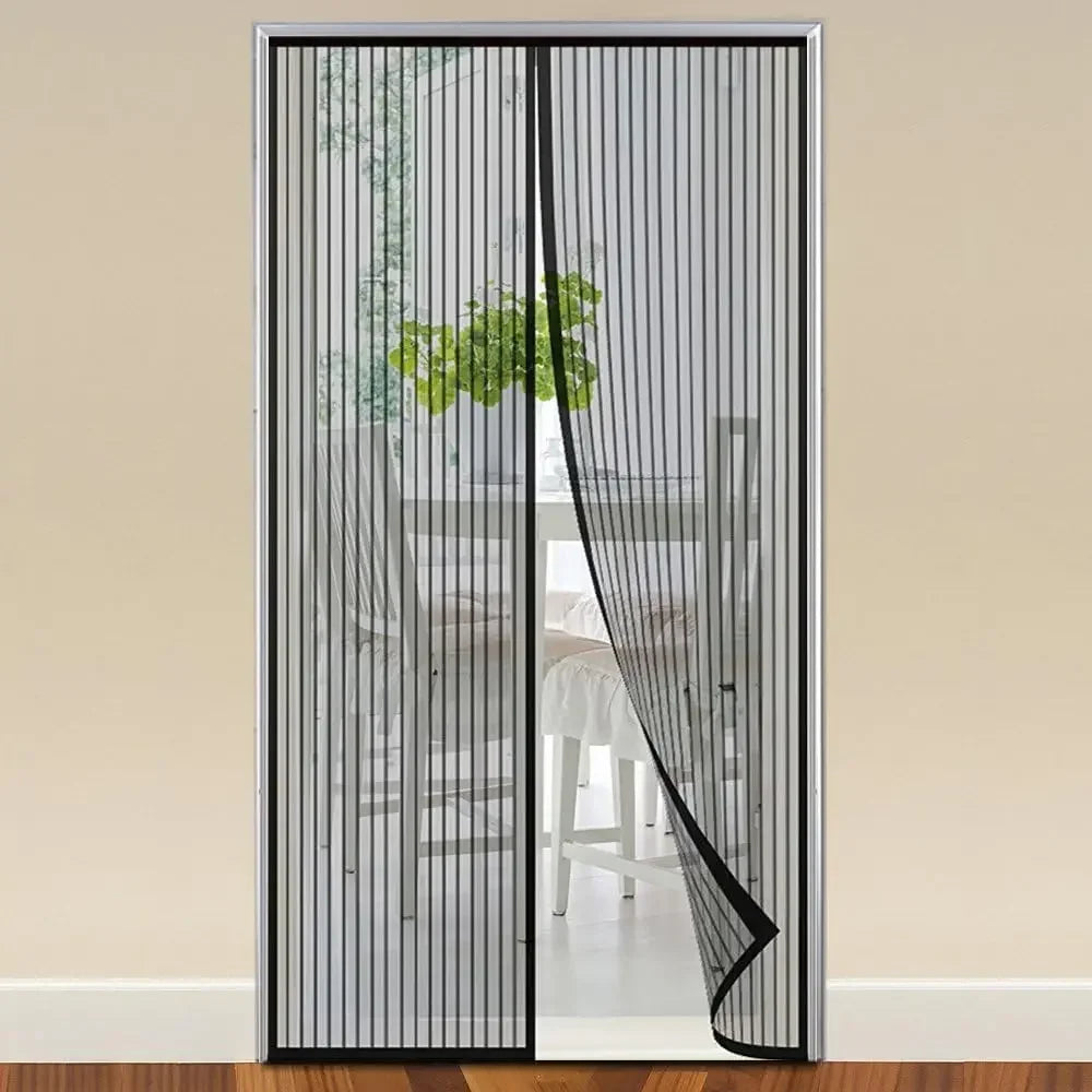 Magnetic Mosquito Net, Summer Insect Fly Control, Door Curtain Net, Living Room, Bedroom Curtain, Automatic Closing Door Screen