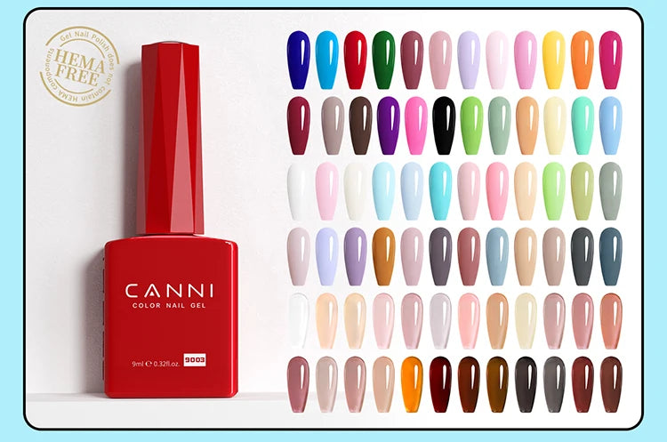 CANNI 10g No-Wipe 5-in-1 Plaster Gel HEMA TPO FREE Nail Art Functional Gel White Black Nail Painting Relief Pattern DIY Manicure