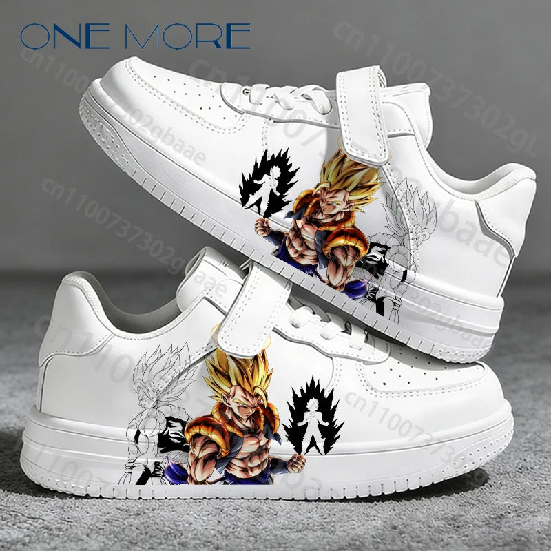 Dragon Ball Children's Print Shoes Hot Selling Goku Fashion Waterproof Breathable Wholesale Boys Girls Sneakers Size 28-40