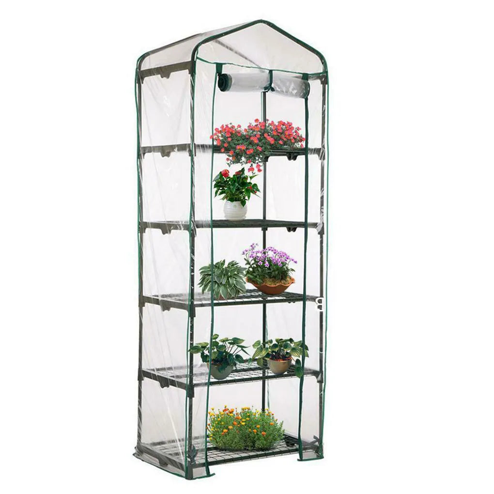 Transparent  Garden Warmer Cover PVC Flower and Plant Insulated Warming Shed Greenhouse Warming Sunroom  Rainproof Cover