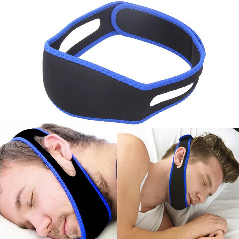 Stop Snoring Chin Strap Wide Scope of Application Simplicity Anti Apnea Belt Jaw Solution Sleep Support Belt Headband