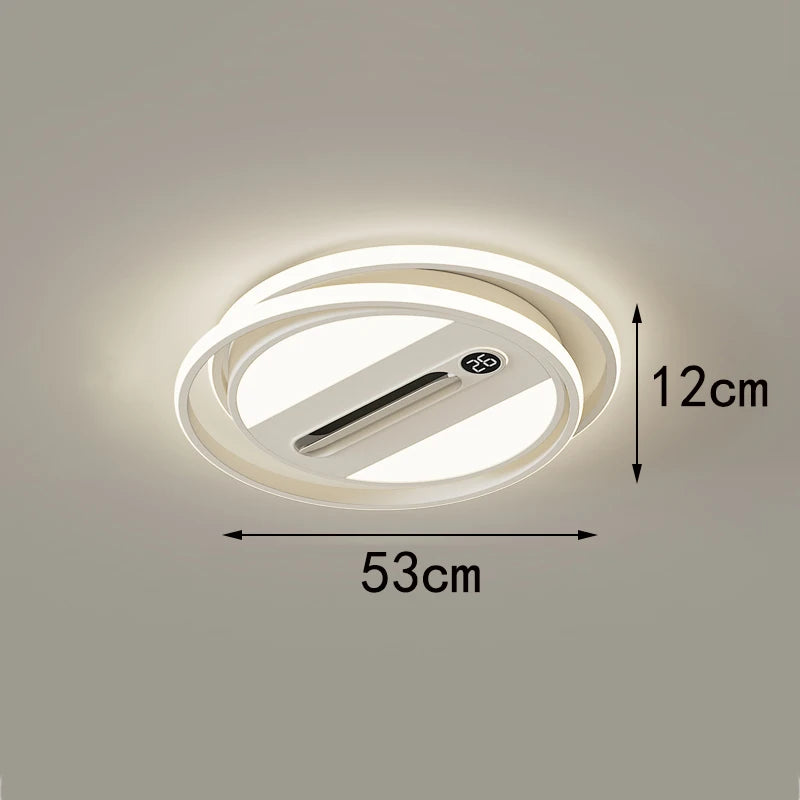LED ultra-thin ceiling light, modern and simple living room lighting fixture, 2026 new atmospheric rectangular bedroom light