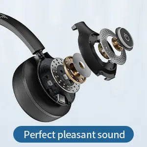 JIAMQISHI EH02U Wireless Bluetooth Headset ANC MIC for Work Computer Headphones USB Dongle Mute Mic for MacBook Headset Phone