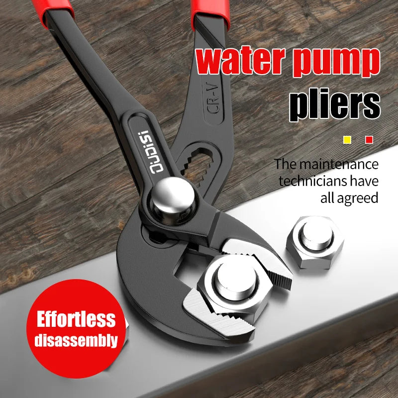 1pc multifunctional water pump tongs, universal wrenches with large openings that can be quickly adjusted, water heating wrenche