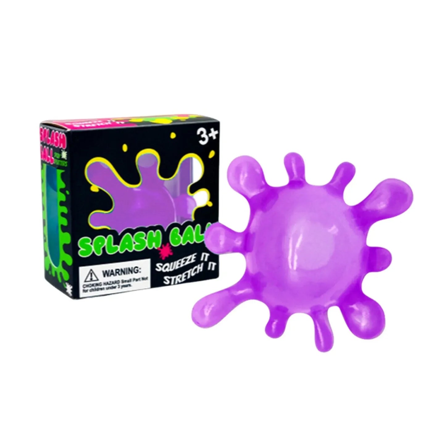 NeeDoh Jellyfish & Cube Squish Stress Relief Sensory Toy, Soft Gel Squeeze Toy for Kids and Adults