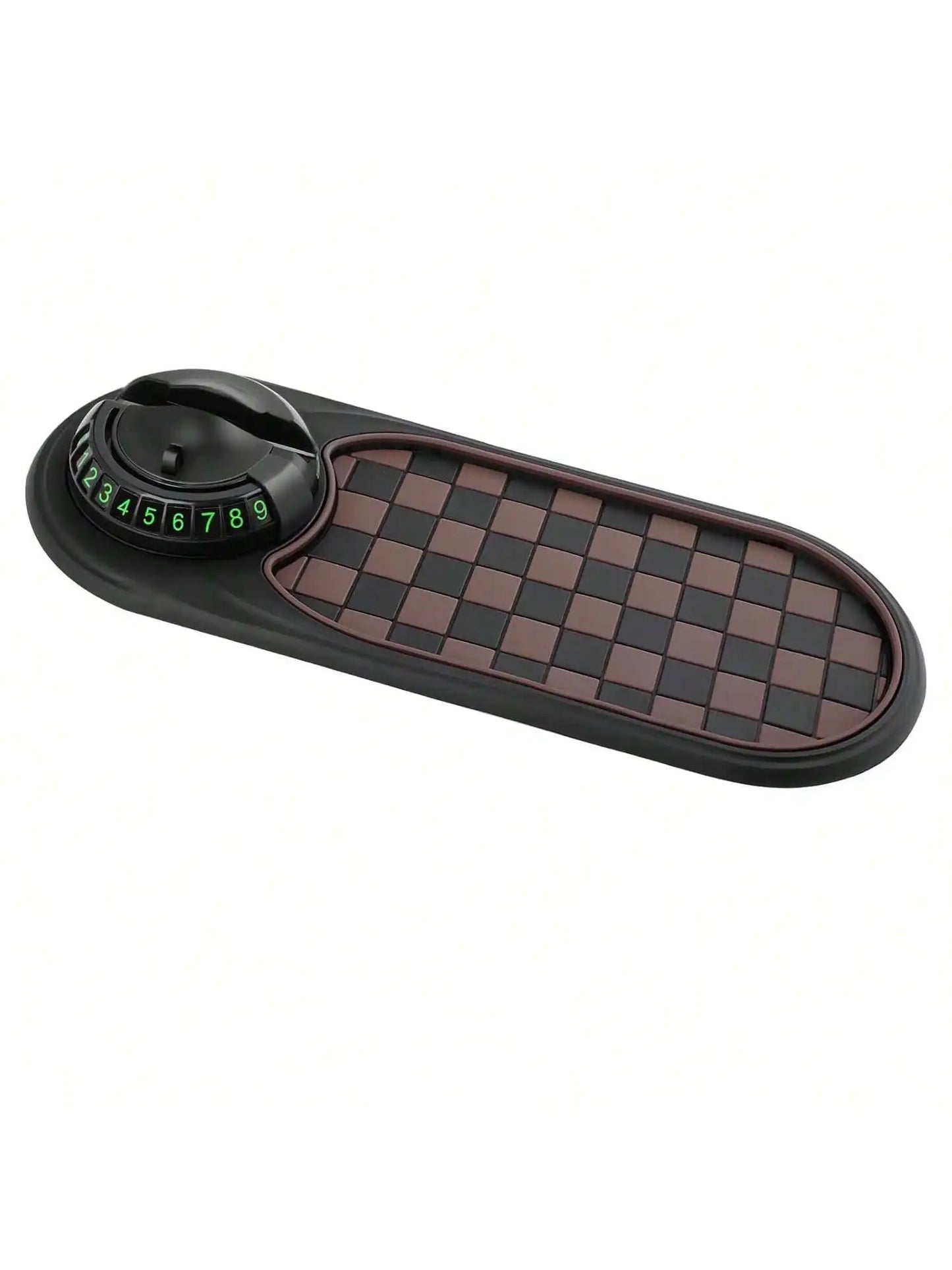 2 in 1 Car Phone Mount with Anti Slip Mat Dashboard Phone Holder 360-Degree Rotation Stable Smartphone Holder Universal