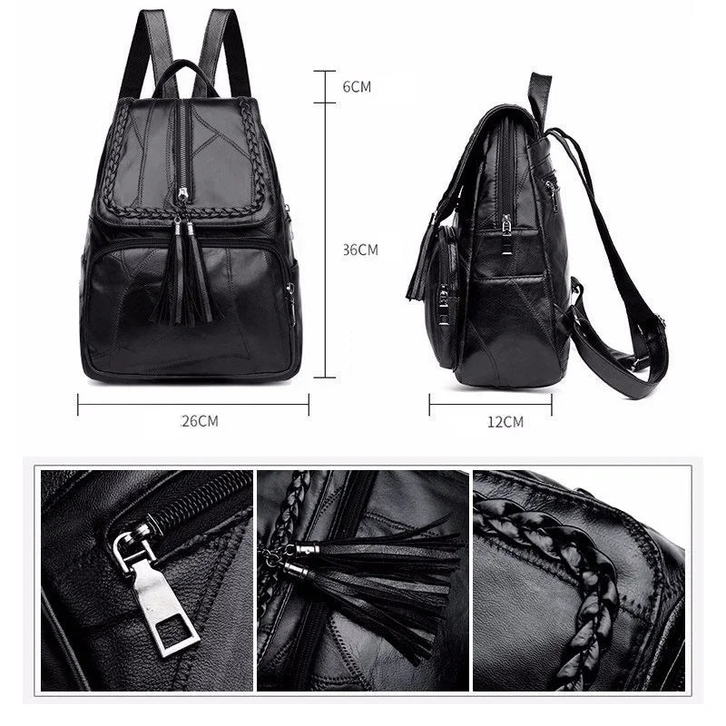 Mini Men's Backpack Fashion Small Black Shoulder School Bag for Man Canvas Designer Waterproof Sports Travel Male Backpacks