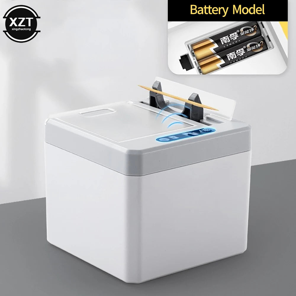 Electric Toothpick Holder Smart Automatic Sensor Toothpicks Dispenser Tooth Pick Container Organizador Kitchen Accessories