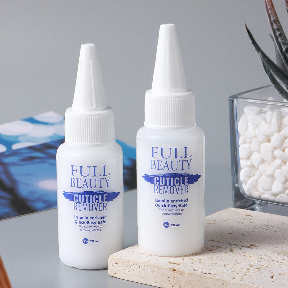60/30ml Nail Cuticle Remover Softener Liquid Exfoliator Cuticle Oil Treatment Manicure Soften Dead Skin for Pedicure Nails Care