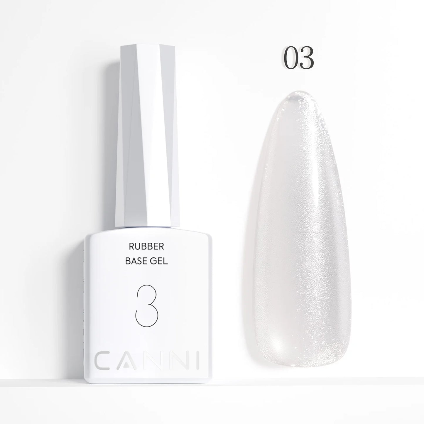CANNI Nail Gel Polish HEMA/TPO FREE Extension UV Gel Builder Nail Gel In Bottle Semi Permanent Rubber Base Self-leveling Gel