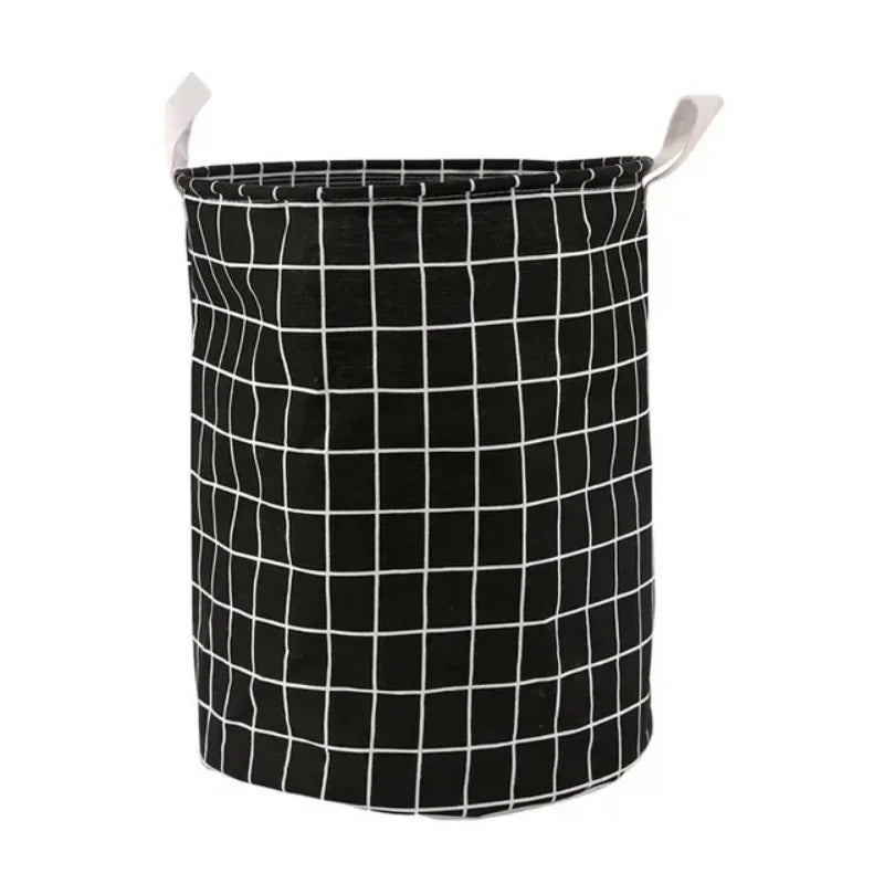 Household Dirty Clothe Basket Large Collapsible Laundry Basket Foldable Waterproof Bathroom Laundry Organizer Toy Storage Bucket
