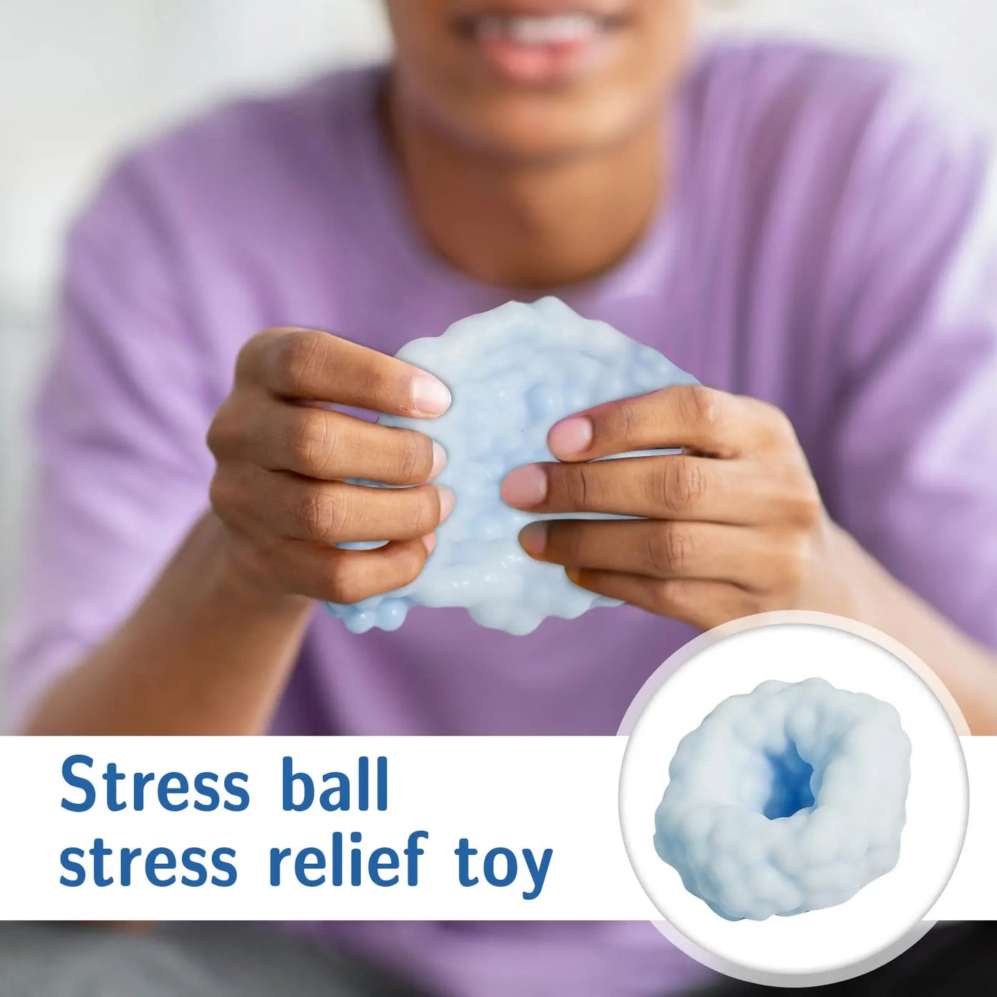 Squishy Stress Relief Ball Fidget Toy Antistress Decompression Sensory Toys for Adults Kids Soft Slow Rising Office Home Gift