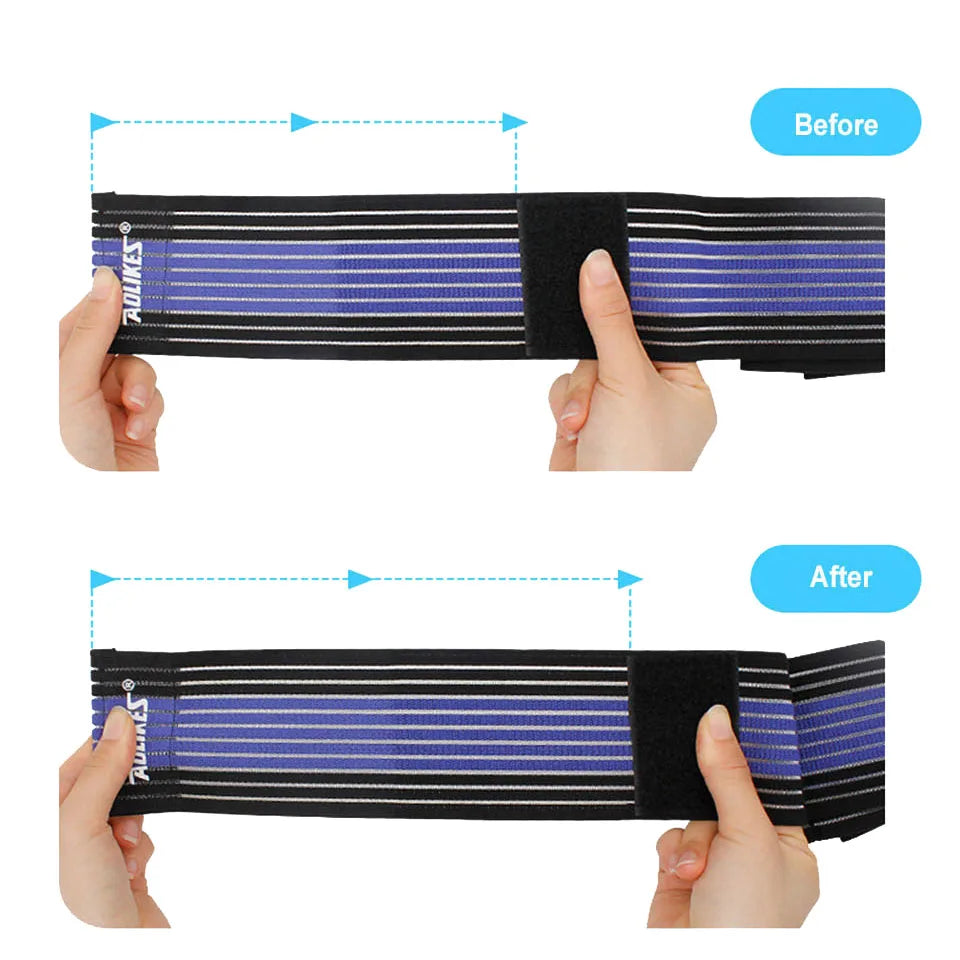 AOLIKES Professional Sports Strain Wraps Bandages Elastic Ankle Support Pad Protection Ankle Bandage Guard Gym Protection