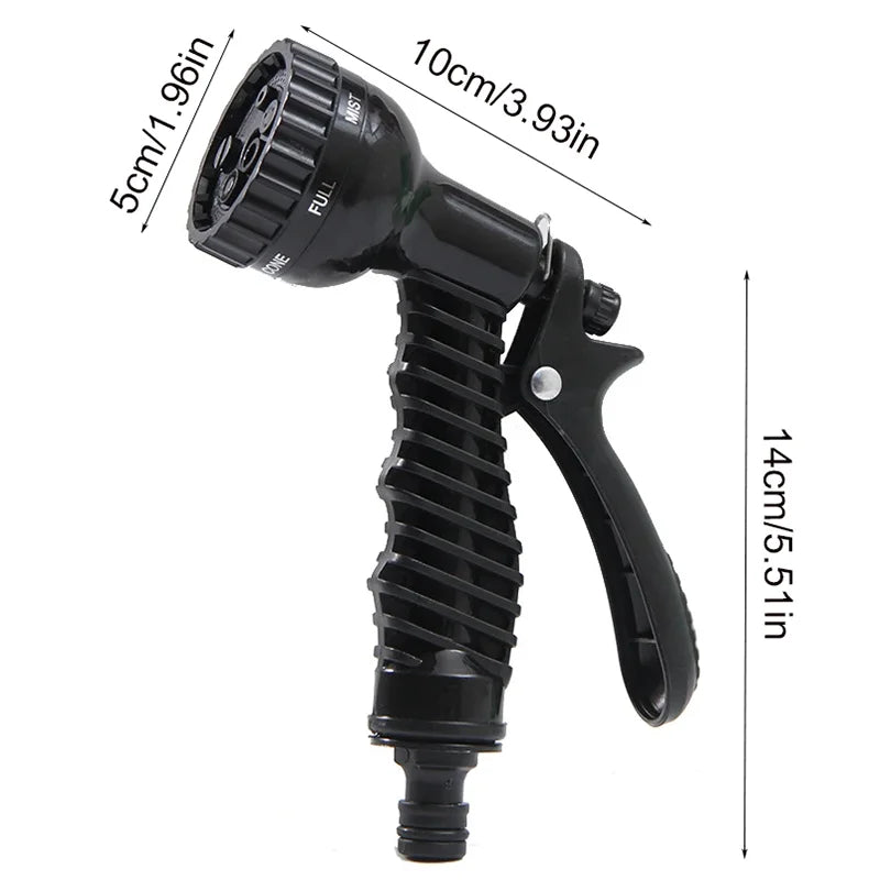 Expandable Magic Hose High-Pressure Car Wash Cleaning Water Gun Home Garden Watering Water Pipes Gardening Supplies 25FT-100FT
