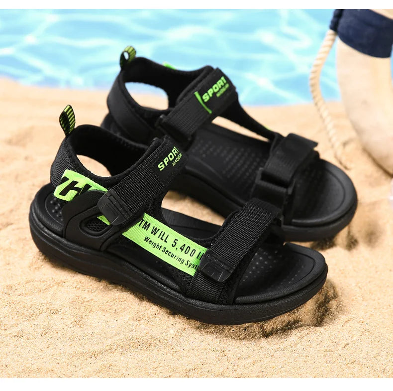 Hot Sale Summer Children Sandals Fashion Sneakers Boy Girls Outdoor Beach Shoes Kids Non-Slip Footwear Sandals