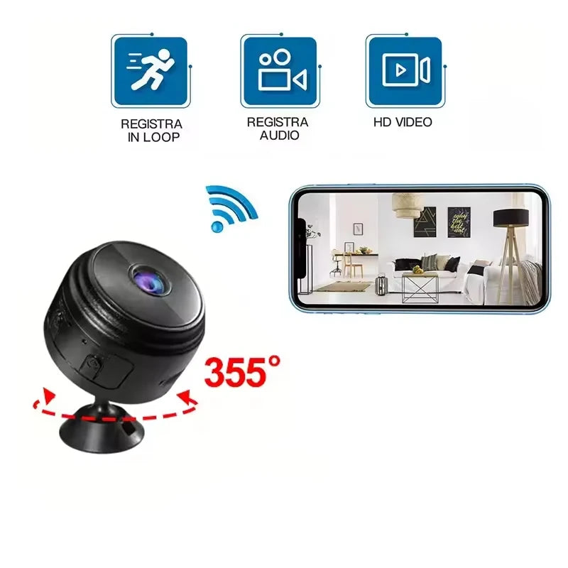 Wireless Recorder Mini Camcorders Video Surveillance camera wifi Camera A9 Mini Camera IP camera Night Version Micro Voice
