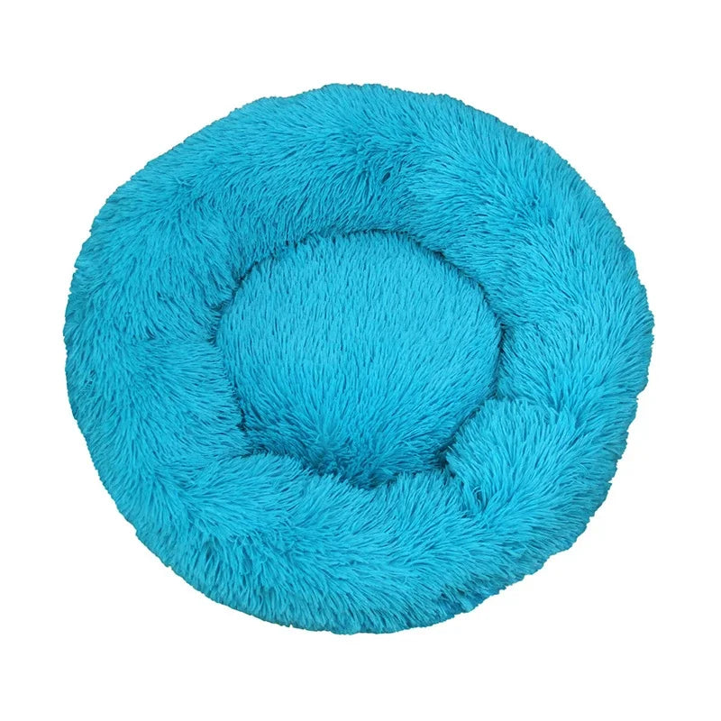 Super Soft Dog Bed Plush Cat Mat Dog Beds For Large Dogs Bed Labradors House Round Cushion Pet Product Accessories