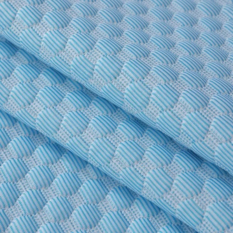 Summer Cooling Ice Silk Pillowcase with Cool Beads Solid Color Washable Breathable Pillow Cover for Home Bedroom