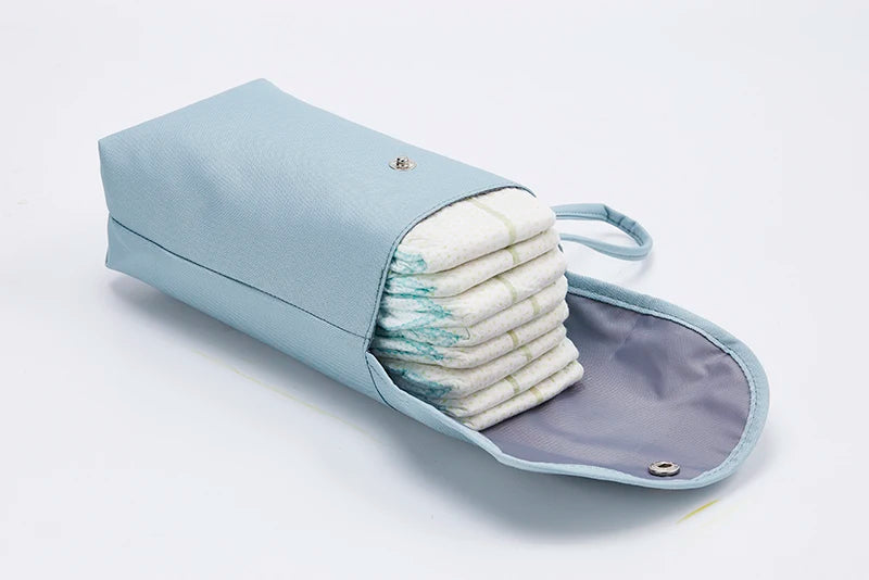 Baby Diaper Bag Newborn Diaper Storage Bag Organizer Waterproof Portable Travel Outdoor Storage Nappy Carry Pack Stroller Pocket