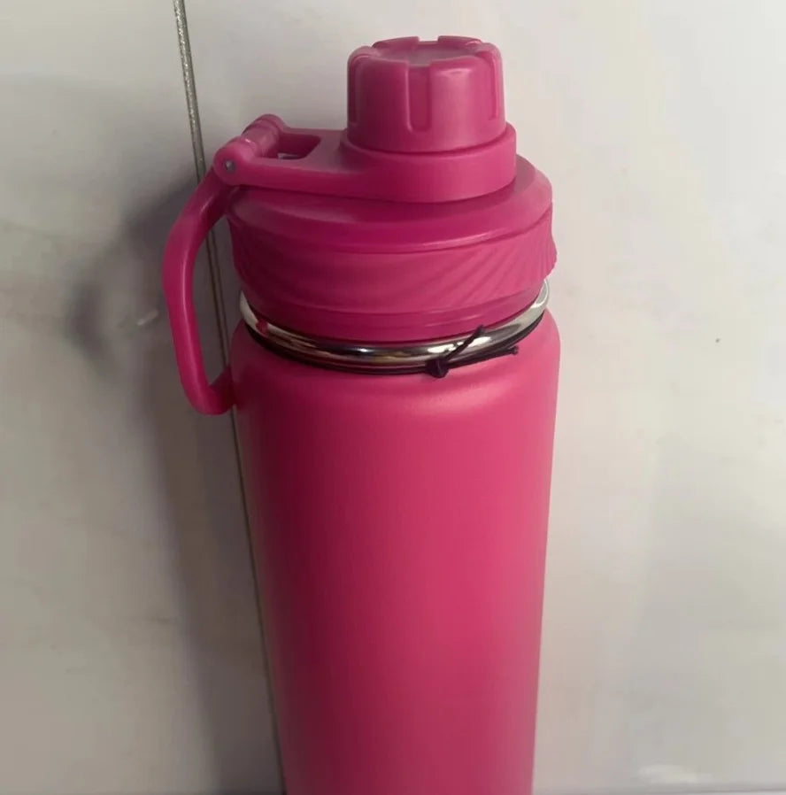 Portable Large Capacity 710ml Insulated Cup 304 Stainless Steel Yoga Pot For Male And Female Students Couple Cup Portable  Cup
