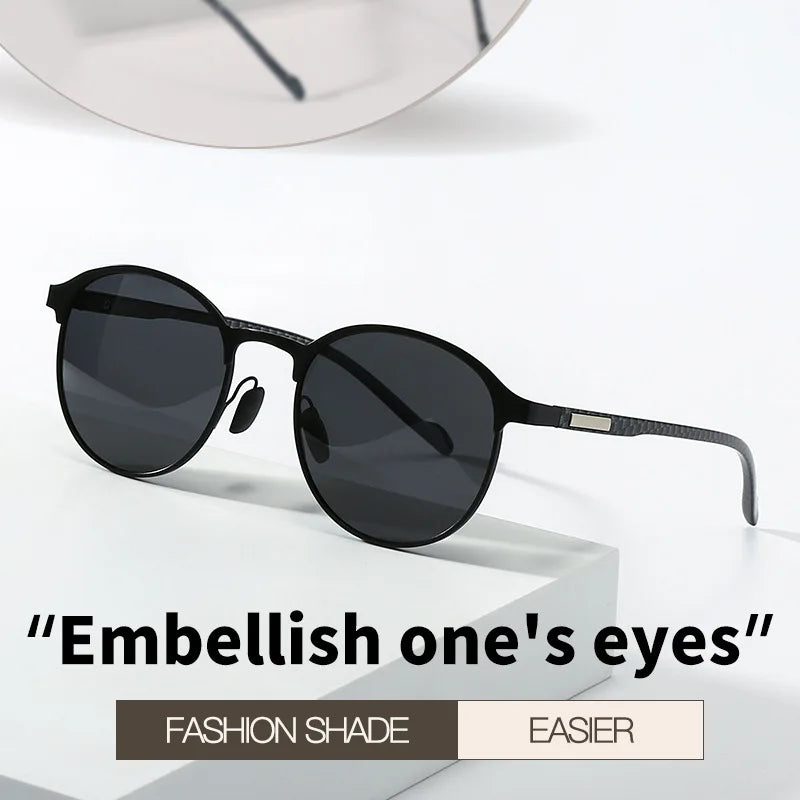 New Polarization Metal Sunglasses Glasses Fashion Dazzle Colour Half Frame Men Women Sport Bikes Bicycle Accessories Hiking