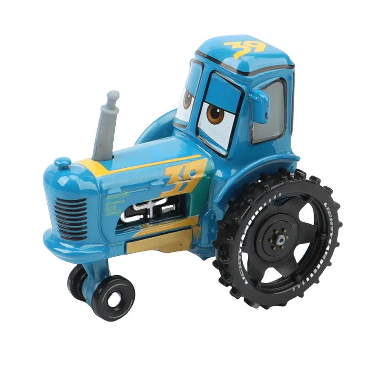 Cars Disney Pixar Cars Toy Lightning McQueen Jackson Storm Mater Sally Sheriff 1:55 Diecast Model Car Toy Children Birthday Gift
