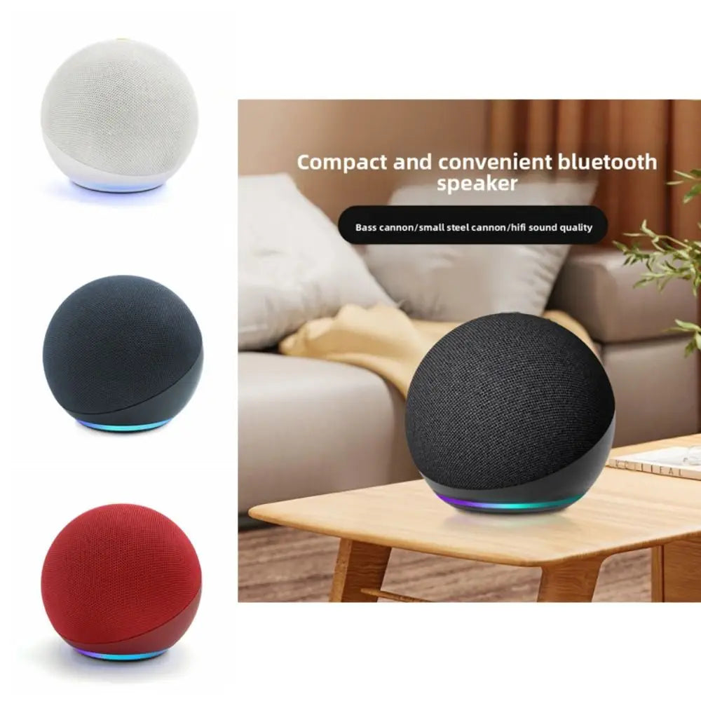 Alaxe Bluetooth Speaker Subwoofer compact and powerful outdoor indoor speaker with high-quality sound and a mini desktop design