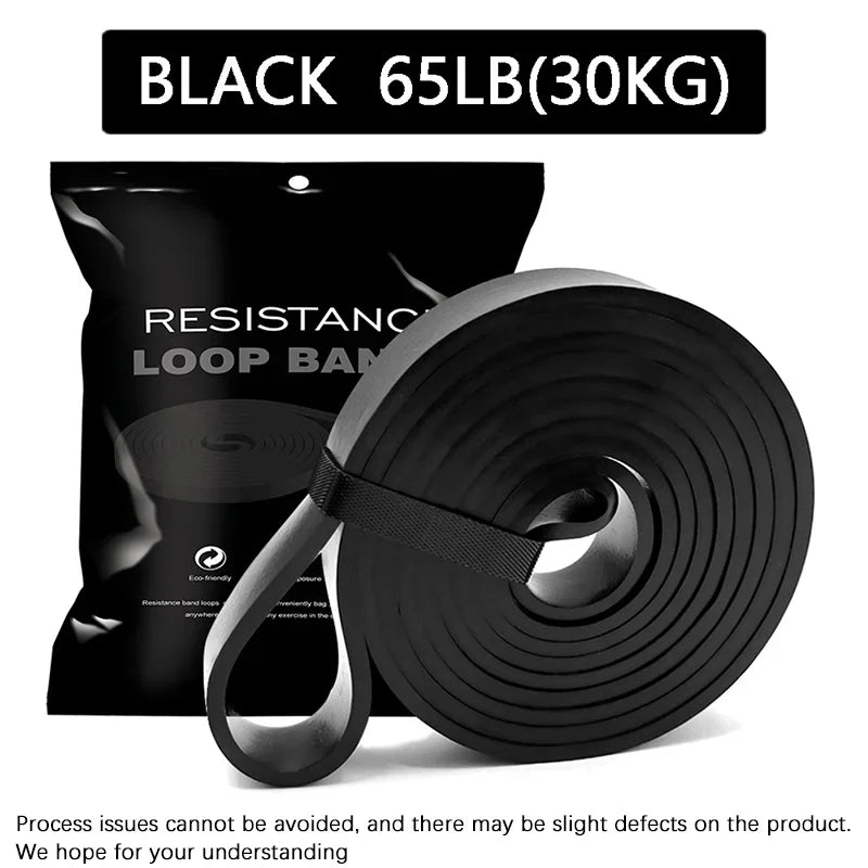 Heavy Duty Resistance Band Set Latex Elastic Bands for Pilates Workout Fitness Pull up Assist Training Body Shape Exercise