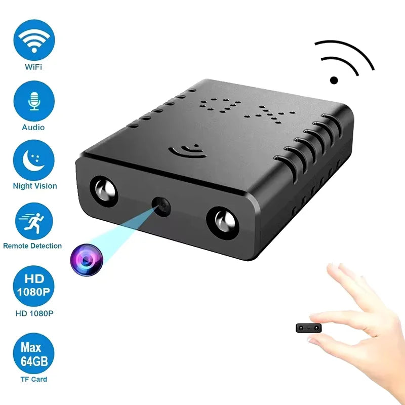 XD Mini Camera Full HD 4K WiFi Night Vision Remote Security Monitoring Waterproof Home Protection Video Recorder