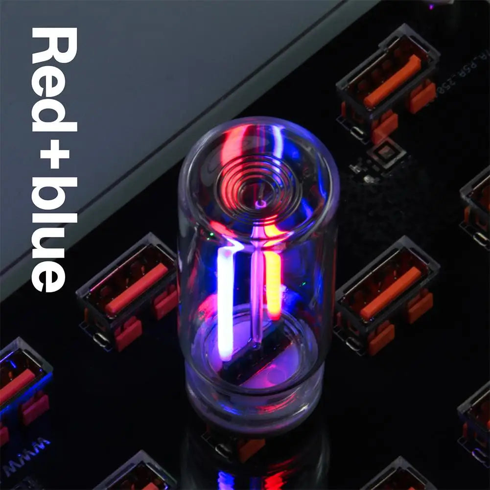 Retro USB Dual Color LED Filament Bulb, Touch Dimmable 5V Edison Night Light, Camping Incandescent Decorative LED Lighting