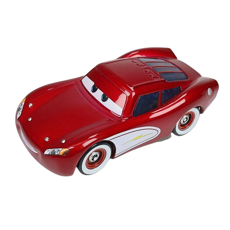 Cars toy Pixar Cars Toy Lightning McQueen Jackson Storm Mater Sally Sheriff 1:55 Diecast Model Car Toy Children Birthday Gift