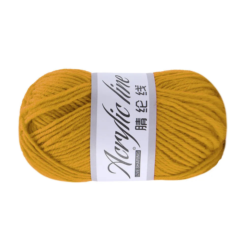 50g Chunky Wool Roving Scarf Knit Wool Yarn Thickness Warm Hat Household Children Scarf Hat Soft Thick Crochet Thread