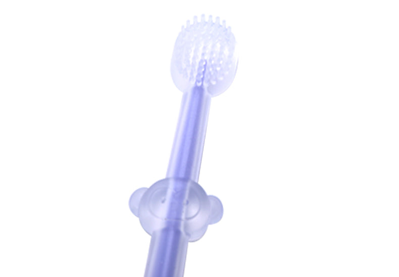3pcs/set Pet Toothbrush Purple Cat Silica Gel Brush Clear Up Bad Breath Tartar Teeth Care Dog Cat Cleaning Mouth Dogs Supplies