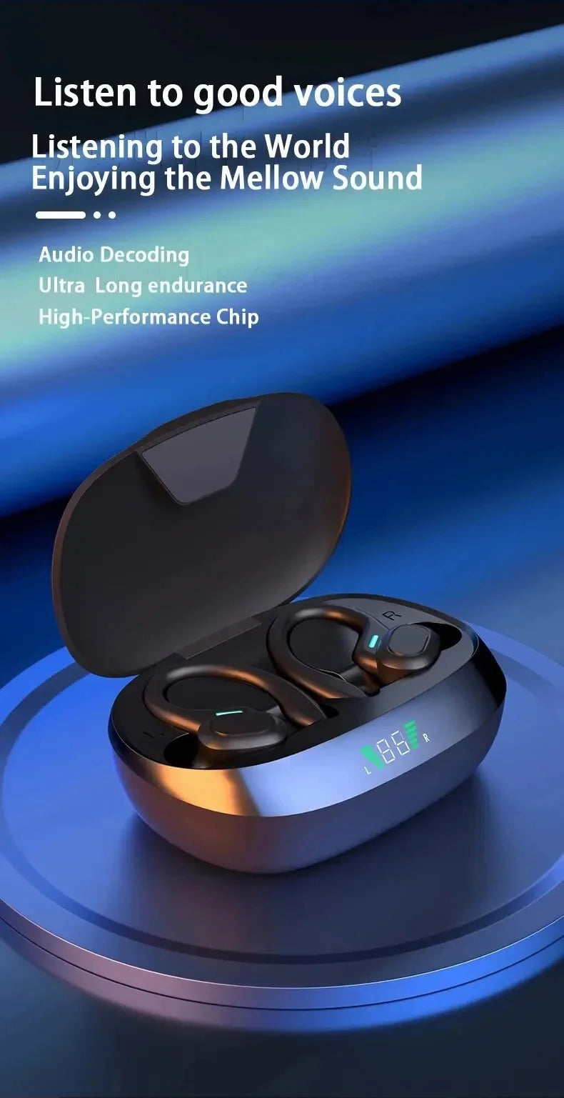 SP16 Wireless Earphones Ture Wireless Earbuds Ear Hook Sports HiFI Stereo Waterproof Headset With Mic TWS Headphone
