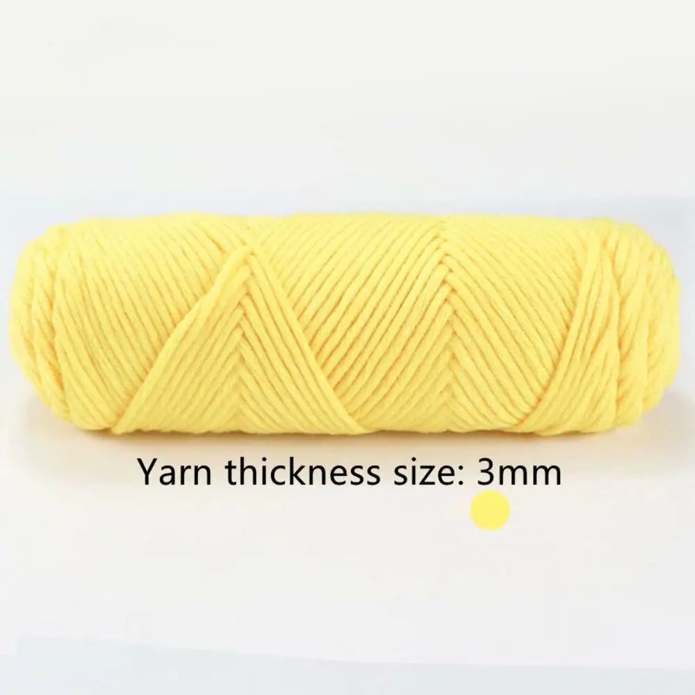 Lover Scarves Handmade 100g Hand Knitting DIY Knitting Chunky Crochet 8 Ply Thread Milk Cotton Yarn Woolen Yarn