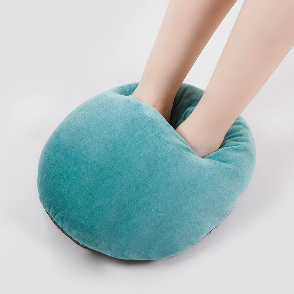 Foot Warmer USB Foot Heater Electric Foot Heating Pad Fast Heating Soft Plush Electric Foot Warmer for Home Heated Feet Warmer
