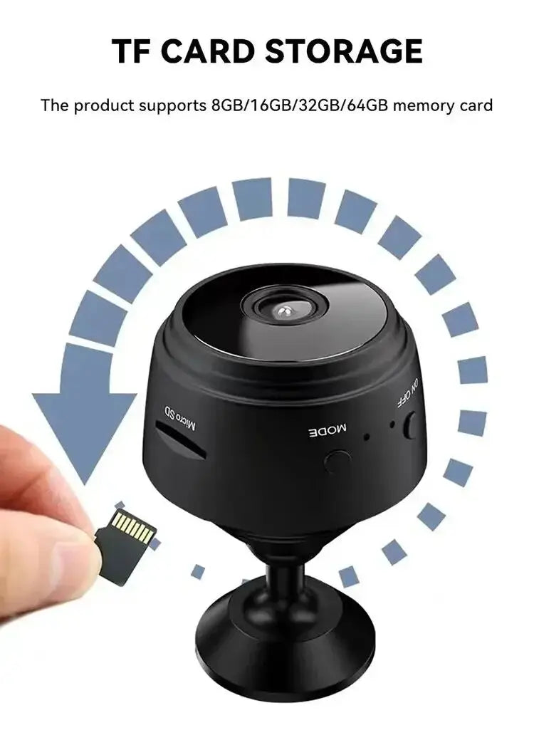 A9 WiFi Mini Camera Recorder Security MonitoringWireless Video Mini Camera Recorder Voice CameraSmart Home For Infants And P