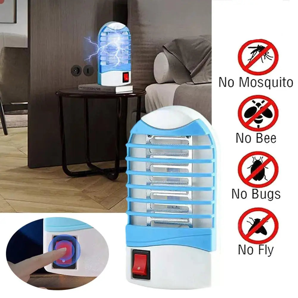 LED Socket Mosquito Killer Lamp US/EU Plug Electric Mosquito Fly Bug Insect Trap Killer Night Lamp Summer Mosquito Light Lamp