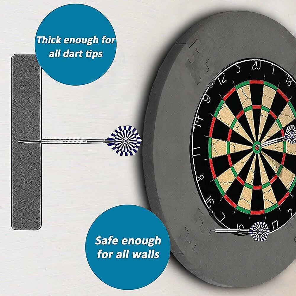 Protective Dartboard Darts Surround Wall Guard EVA Dart Disk Target Protection Wall Detachable Shooting Target Protection Ring