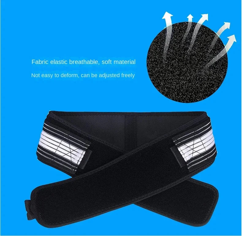 120cm Sacroiliac SI Joint Hip Belt Lower Back Support-Hip Braces for Hip Pain Pelvic Support Belt Sciatica Ease Protect